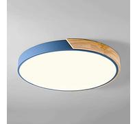 Plafoniera Macaron di Colore Nordico Plafoniera da Incasso A LED Rotonda Semplice Ultrasottile Apparecchio di Illuminazione Circolare Piatto Moderno A Risparmio Energetico Tricolore