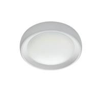 Plafoniera Esterno Moderna Loft Alluminio E Termoplastica Bianco Led 13W 4000K