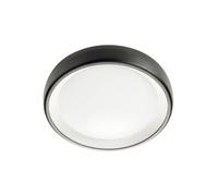 Plafoniera Esterno Moderna Loft Alluminio E Termoplastica Grigio Led 13W 4000K