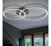 Plafoniera Memory Regolatore Sala da Pranzo Anello Regolabile LED L 70 CM [EEK: Non valutato]