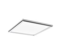 Plafoniera Minimal Lazaras Alluminio Bianco Luce Led Integrato 22W Ip20 [EEK: A++]
