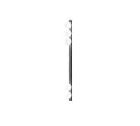 Plafoniera Minimal Snooky Metallo Grigio 5 Luci G9 Ip20