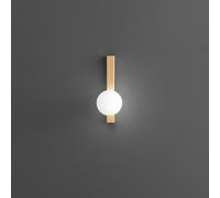 Plafoniera Minimal Snooky Metallo Oro 1 Luce G9 Ip20