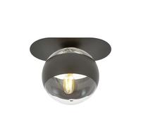 Plafoniera Minimal Teia Acciaio Nero 1 Luce E14 Ip20 [EEK: A++]