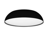 Plafoniera Minimal Tollos-Z Alluminio Nero 3 Luci Led Integrato 11W
