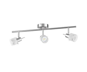 Plafoniera MIRAS a tre lampade con 3x lampade LED GU10 (bianco caldo 16,2W