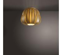 Plafoniera Moderna 1 Luce Queen In Polilux Oro D40 Made In Italy [EEK: A++]