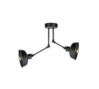 Plafoniera moderna 2xE27 HERMES BLACK 2580