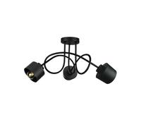 Plafoniera moderna 3xE27 SIMPLY BLACK 2114