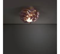 Plafoniera Moderna 5 Luci Cloud D100 In Polilux Rosa Metallico Made In Italy [EEK: A++]