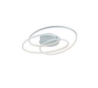 Plafoniera moderna a led design bianco TR063