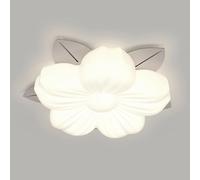 Plafoniera Moderna a Led in Acrilico,A Semi-Incasso a Forma Di Fiore, Ideale per Soggiorno e Camera da Letto./un/Piccolo