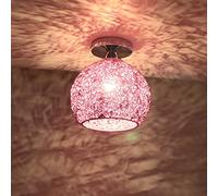 Plafoniera Moderna a LED in Metallo, lampade a Sospensione industriali con Paralume a Forma di Sfera, Illuminazione a soffitto con lampadario a Incasso, per corridoio della Cucina del Ristorante