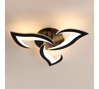 Plafoniera moderna a LED, plafoniera a LED 36W 4000LM a forma di fiore, plafoniera in acrilico a luce calda 3000K per soggiorno