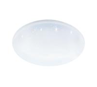 Plafoniera moderna a led pvc effetto stellato design bianco GL1709