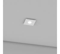 Plafoniera Moderna Area Metallo Bianco 1 Luce Gx53 25Cm
