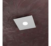 Plafoniera Moderna Area Metallo Grigio 1 Luce Gx53 25Cm