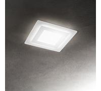 Plafoniera Moderna Bend Metallo Bianco Led Media [EEK: A++]