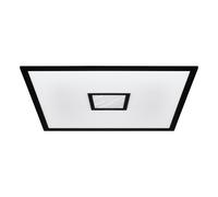 Plafoniera Moderna Bordonara Alluminio Nero Luce Led Integrato 36W