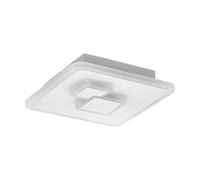 Plafoniera Moderna Cadegal Acciaio Bianco Luce Led Integrato 7,8W