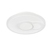 EGLO - CADEGAL PLAFONIERA ROTONDA A LED 4000K CORNICE BIANCA DN. 200 MM. 33942
