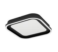 Plafoniera Moderna Calagrano Acciaio Nero Luce Led Integrato 11W [EEK: A++]