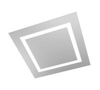 Plafoniera Moderna Carpet Metallo Grigio 4 Luci 2G11 0Cm