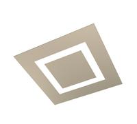 Plafoniera Moderna Carpet Metallo Sabbia 4 Luci 2G11 48Cm