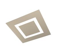 Plafoniera Moderna Carpet Metallo Sabbia 4 Luci 2G11 48Cm