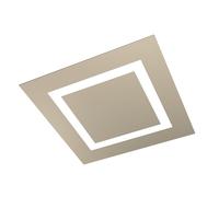 Plafoniera Moderna Carpet Metallo Sabbia 4 Luci 2G11 58Cm