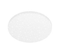 Plafoniera Moderna Case Plastica Bianco Led Integrato 12W 4000K