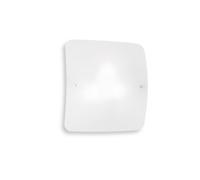 Plafoniera Moderna Celine Vetro Bianco 2 Luci E27