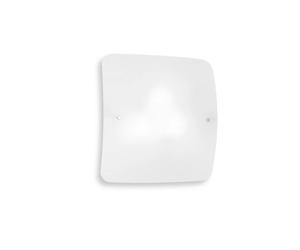 Plafoniera Moderna Celine Vetro Bianco 4 Luci E27