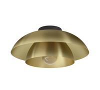 EGLO Cenciara - Lampada da soffitto a incasso, elegante lampada per il soggiorno in ottone, per il soggiorno e la camera da letto, attacco E27, diametro 40 cm