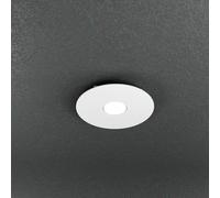 Plafoniera Moderna Cloud Metallo Bianco 1 Luce Gx53