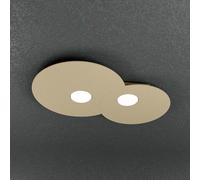 Plafoniera Moderna Cloud Metallo Sabbia 2 Luci Gx53 [EEK: A++]