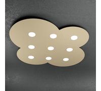 CLOUD PLAFONIERA 9 LUCI SABBIA 1128-PL9-SA