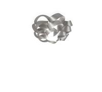 Plafoniera Moderna Cloud Polilux ® Argento 1 Luce E27