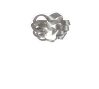 Plafoniera Moderna Cloud Polilux ® Argento 1 Luce E27