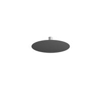 Plafoniera Moderna Disk Metallo Antracite 7 Luci Gx53