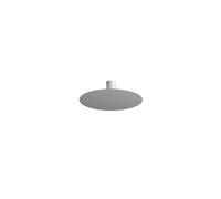 Plafoniera Moderna Disk Metallo Grigio 5 Luci Gx53