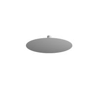 Plafoniera Moderna Disk Metallo Grigio 9 Luci Gx53