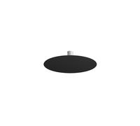 Plafoniera Moderna Disk Metallo Nero 7 Luci Gx53
