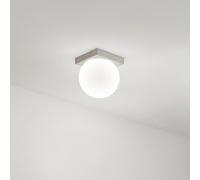 Plafoniera Moderna Dot Metallo Grigio Titanio Led 8W Ip40 [EEK: A++]