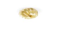 Plafoniera Moderna Flat Polilux ® New Gold 1 Luce E27 D60Cm