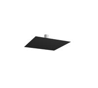 Plafoniera Moderna Floppy Metallo Nero 8 Luci Gx53
