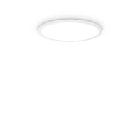 Plafoniera Moderna Fly Alluminio-Materie Plastiche Bianco Led 18W 3000K D45Cm