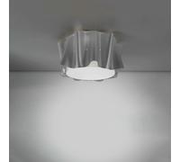Plafoniera Moderna Folio Polilux ® Argento 1 Luce E27 D60Cm