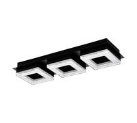 Eglo Fradelo 1 Lampada da Soffitto, Nero