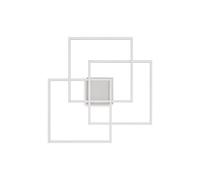 Plafoniera Moderna Frame Metallo Bianco Led 35W 3000K Luce Calda [EEK: A++]